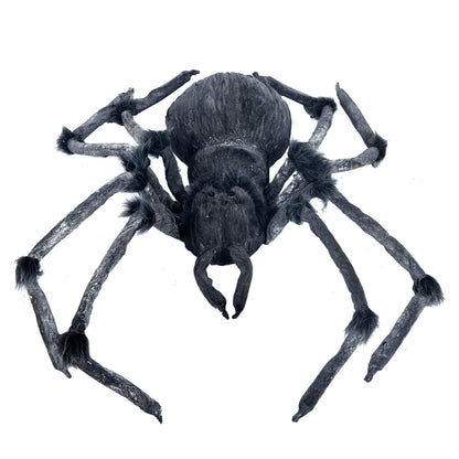JOYIN Halloween Outdoor Decorations Giant Spider, 45” Scary Large Spider Halloween Decor Outside, Indoor Party Supplies, Yard Lawn Garden Haunted House Prop
