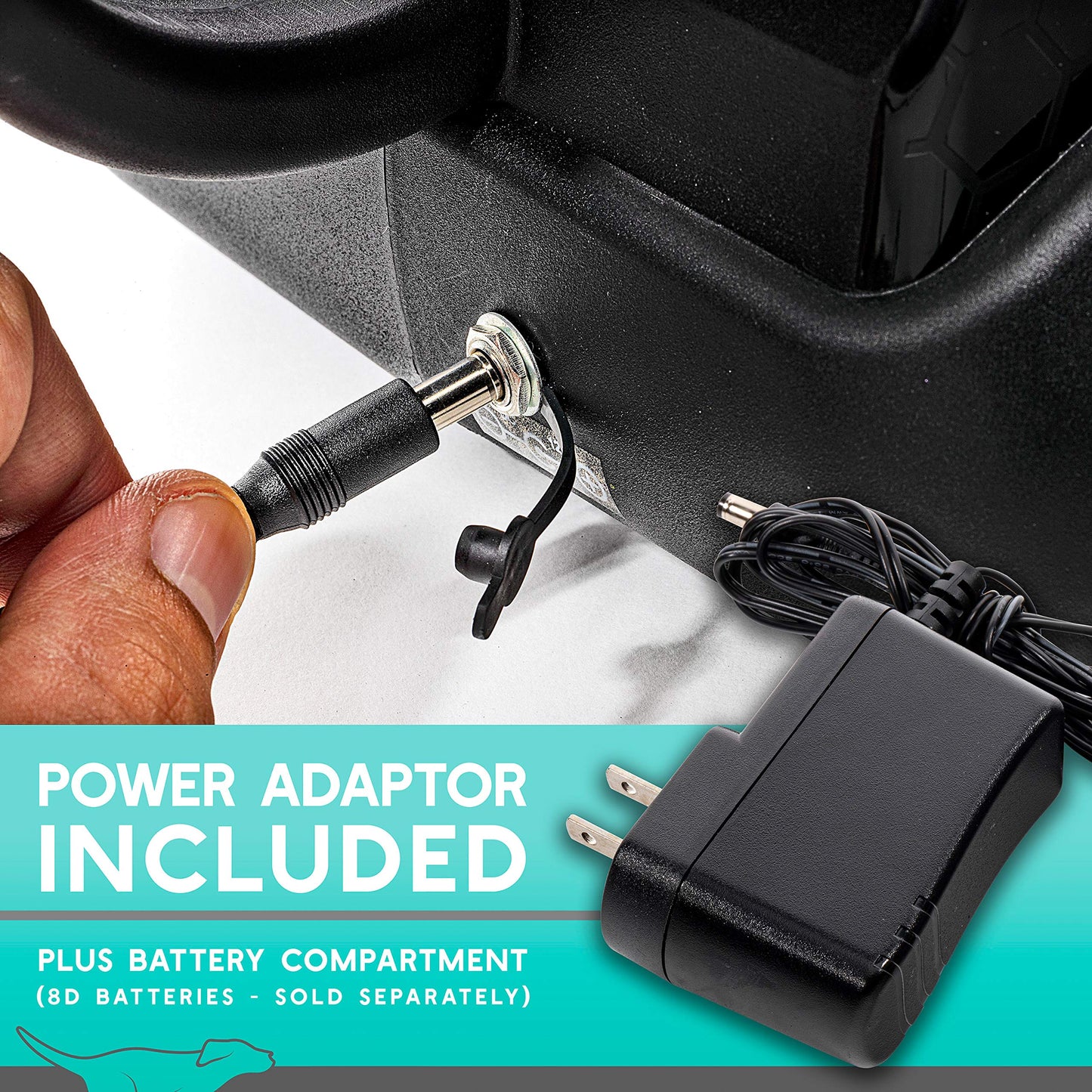 Franklin Pet Supply Co. Ready Set Fetch Automatic Tennis Ball Launcher Dog Toy - Electronic Thrower for Fetch + Playtime - Launches up to 40 Feet - Official Size