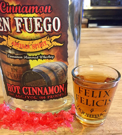 GO FROZEN Felix Felicis Shot Glass/Cup-Liquid Luck-Inspired by Harry Potter Barware Gifts for Adults-Cool Shot Glasses for Men/Women-1.75oz