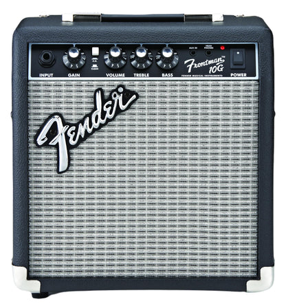 Fender Frontman 10G Guitar Amp, 10 Watts, with 2-Year Warranty, 6 Inch Fender Special Design Speaker, 5.75Dx10.25Wx11H Inches