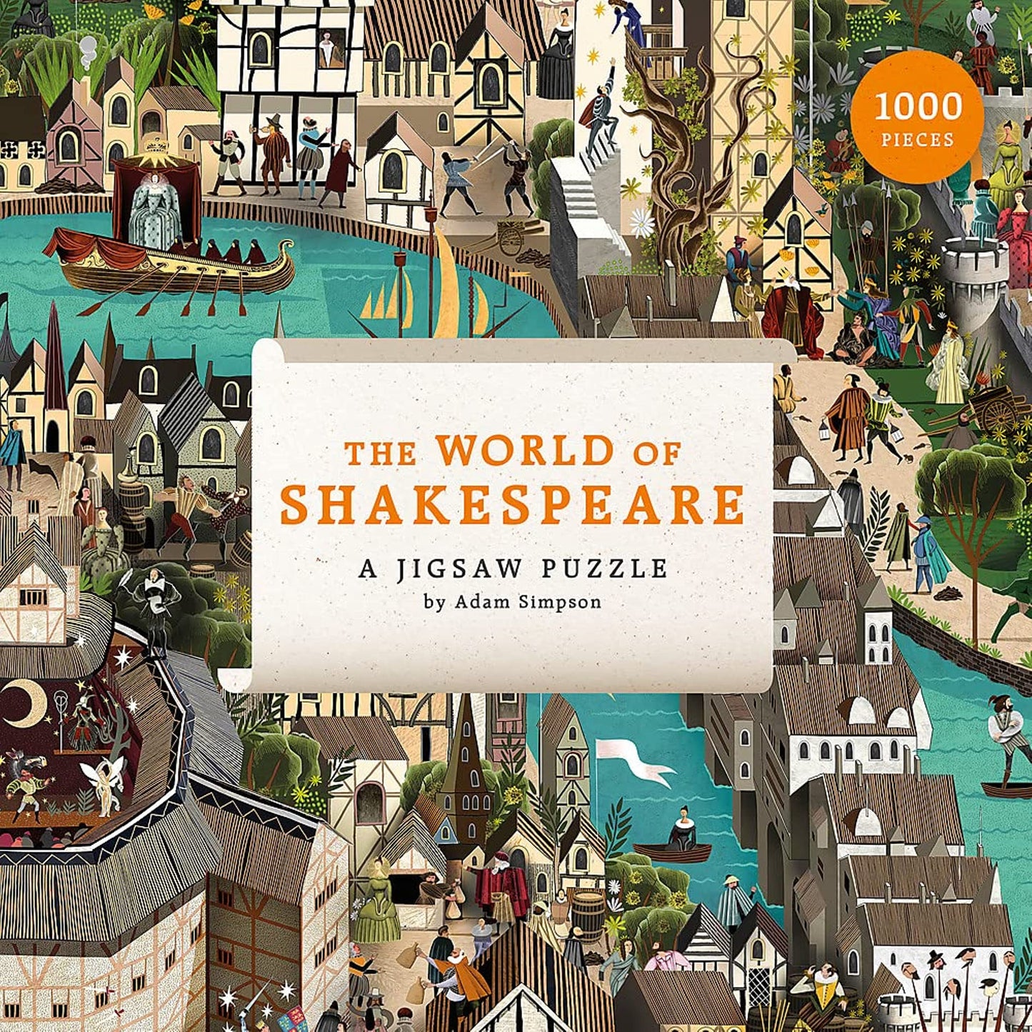 Laurence King The World of Shakespeare 1000 Piece Puzzle