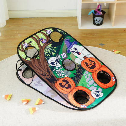 JOYIN Halloween Toss Game Board with Bean Bag for Kids Outdoor Toys, Halloween Party Favor, Beach Yard Outdoor Activities, Family Party Supplies，Camping Outside Play Toy