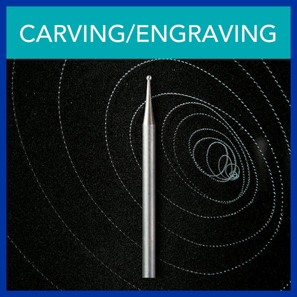 Dremel 729-01 11-Piece Carving & Engraving Rotary Tool Accessories Kit - Includes Engraving Bits & Grinding Stones- Ideal for Wood, Metal, and Glass