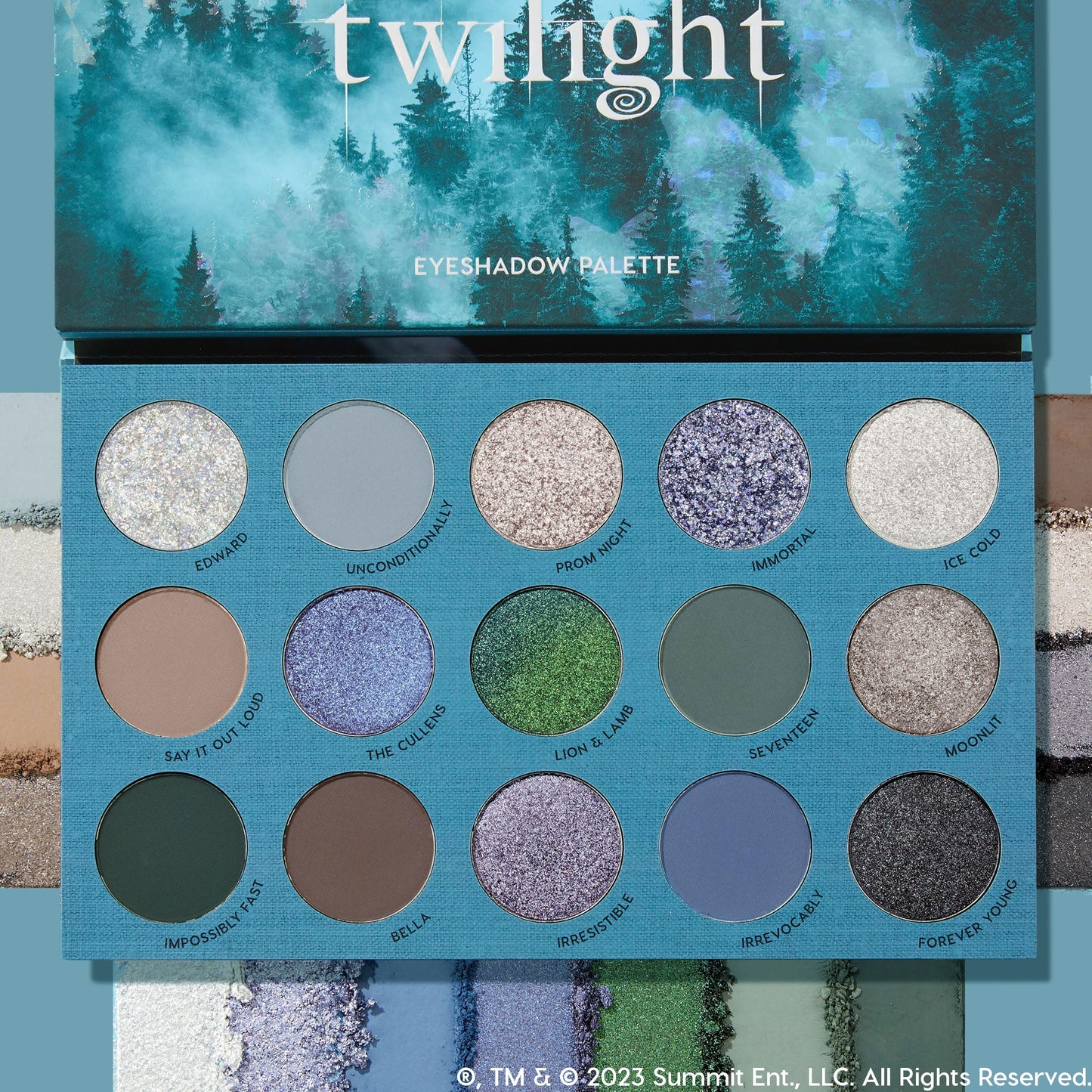 ColourPop Twilight Eyeshadow Palette - Limited Edition Palette with Metallic and Matte Finishes - High-Pigment Eye Makeup with a Long-Wearing Formula (0.3 oz)