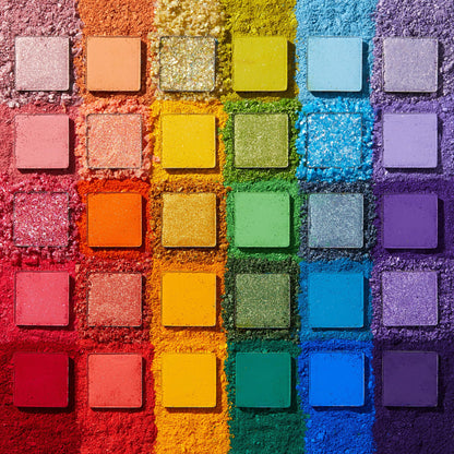 Colourpop Fade Into Hue Eyeshadow Palette - Multi-Color Eye Makeup Palette with Matte, Metallic & Glitter Finishes - High-Pigment Eye Makeup with a Long-Wearing Formula (0.8 oz)