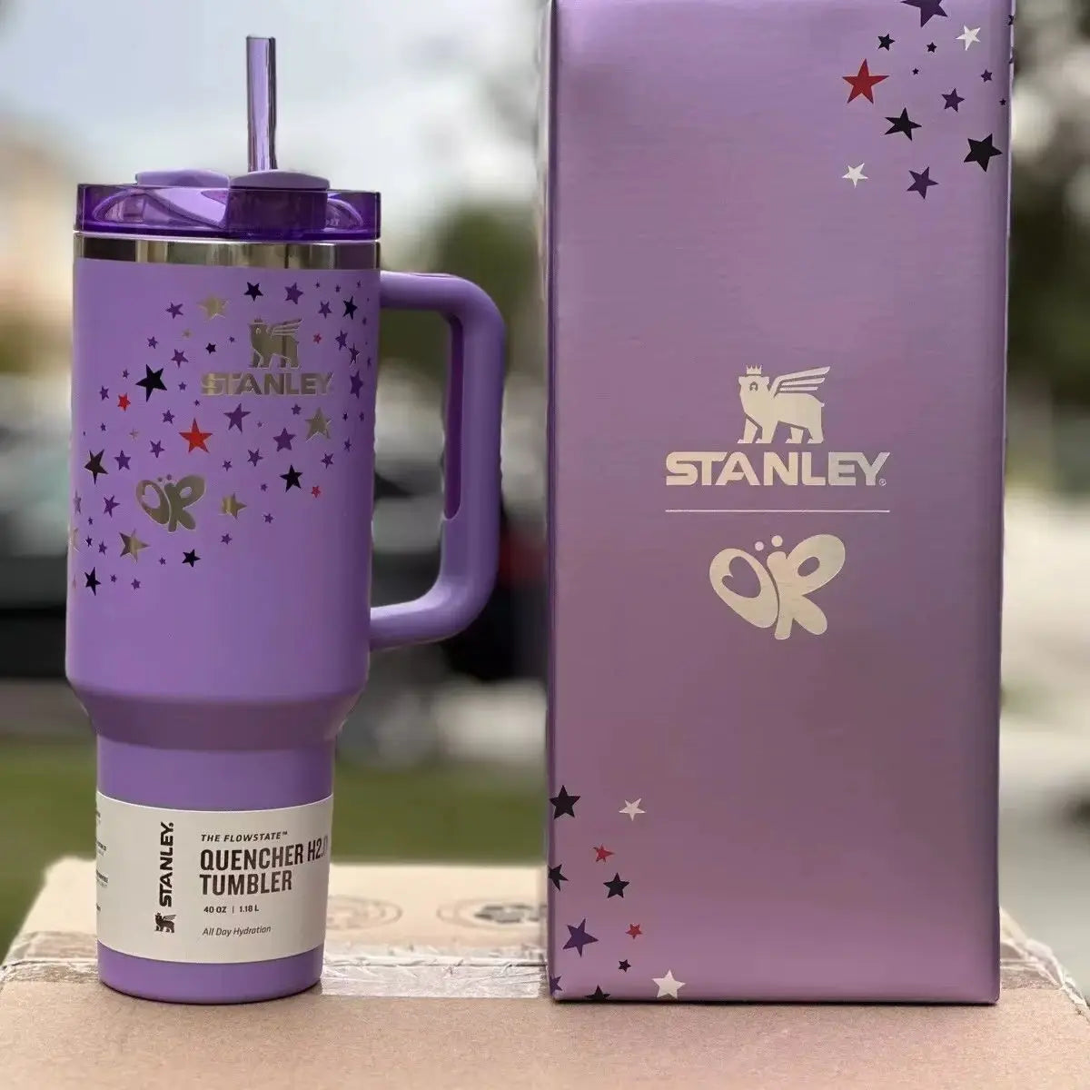 Valentine Day Stanley Quencher H2.0 Tumbler – 40 oz Travel Cup