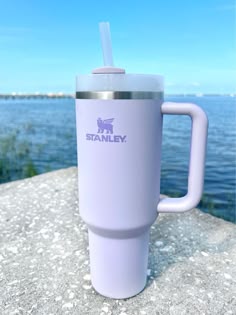 Purple Stanley Quencher H2.0 Tumbler 40oz