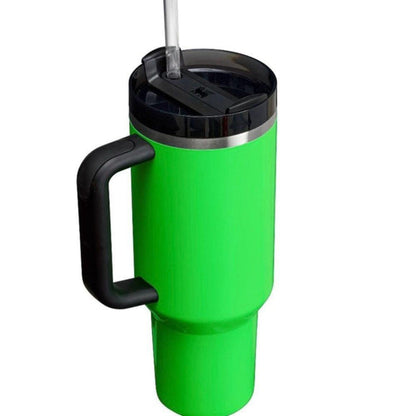 Neon Green Stanley 40oz FlowState Tumbler | Travel Cup & Quencher