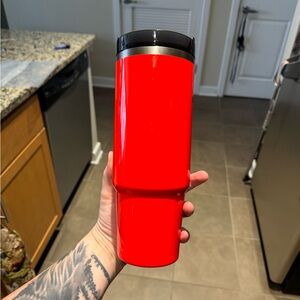 Neon Orange Stanley Quencher H2.0 Tumbler 40oz